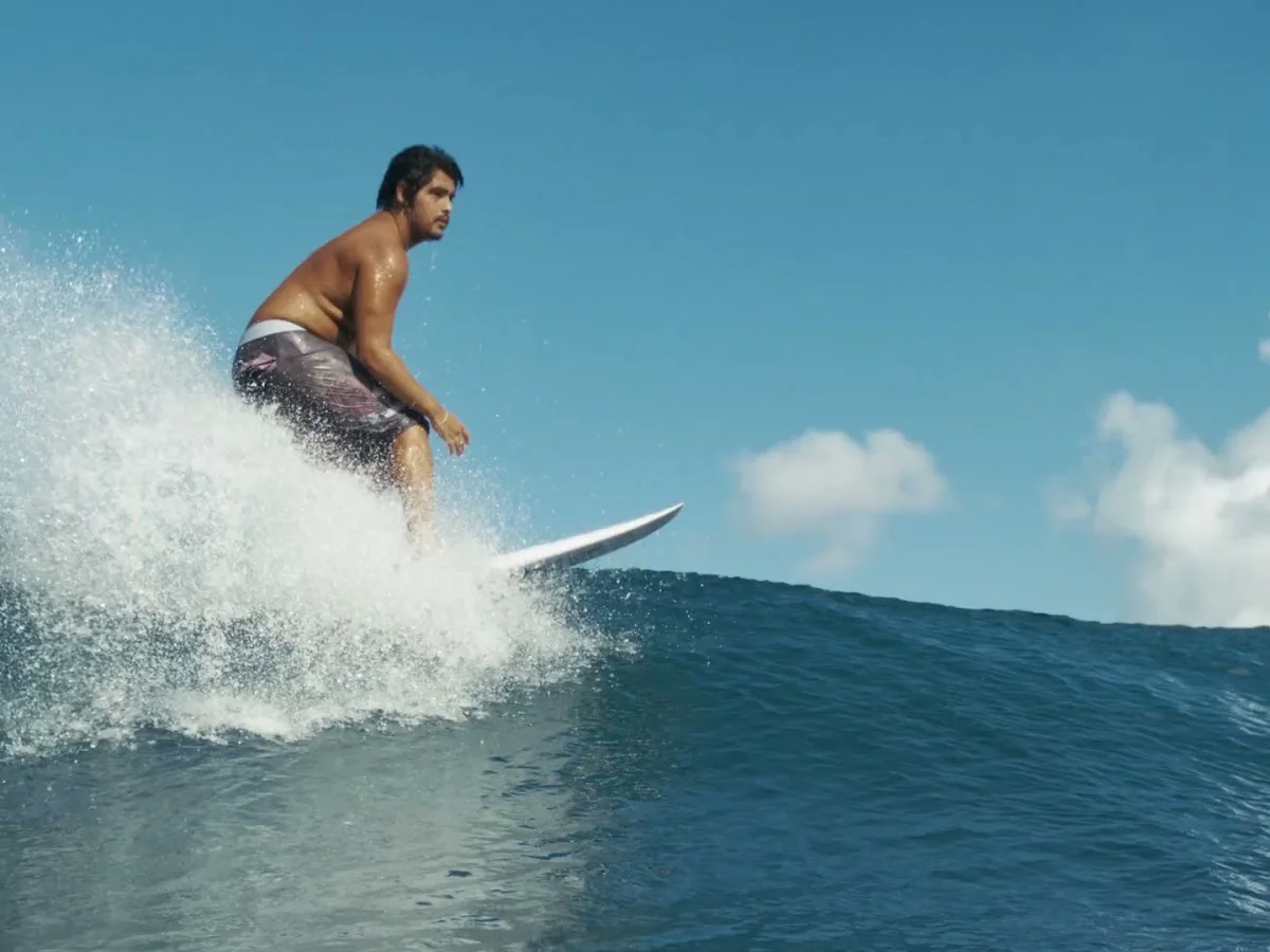 Surfing in Canggu