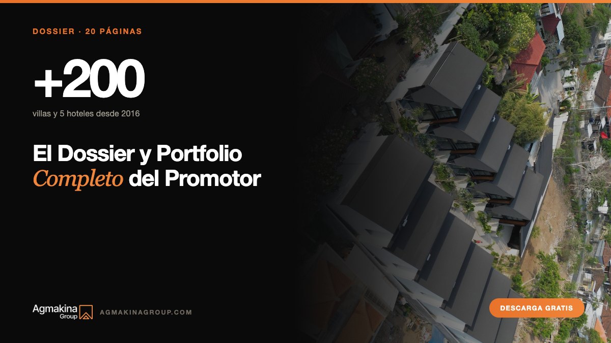 El Dossier y Portfolio Completo del Promotor de +200 Villas