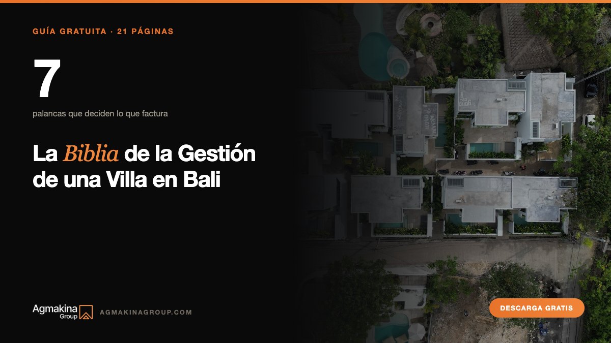 La Biblia de la Gestión para que tu Villa no Pare de Facturar
