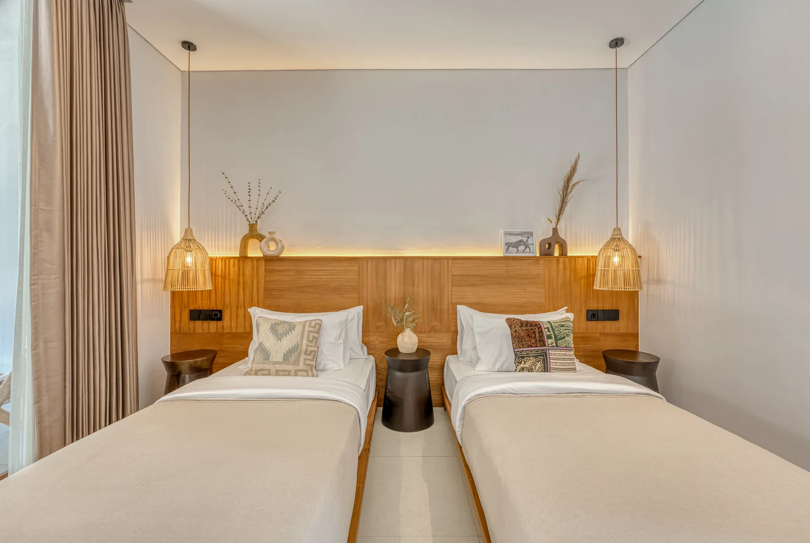 Twin Room · The beds