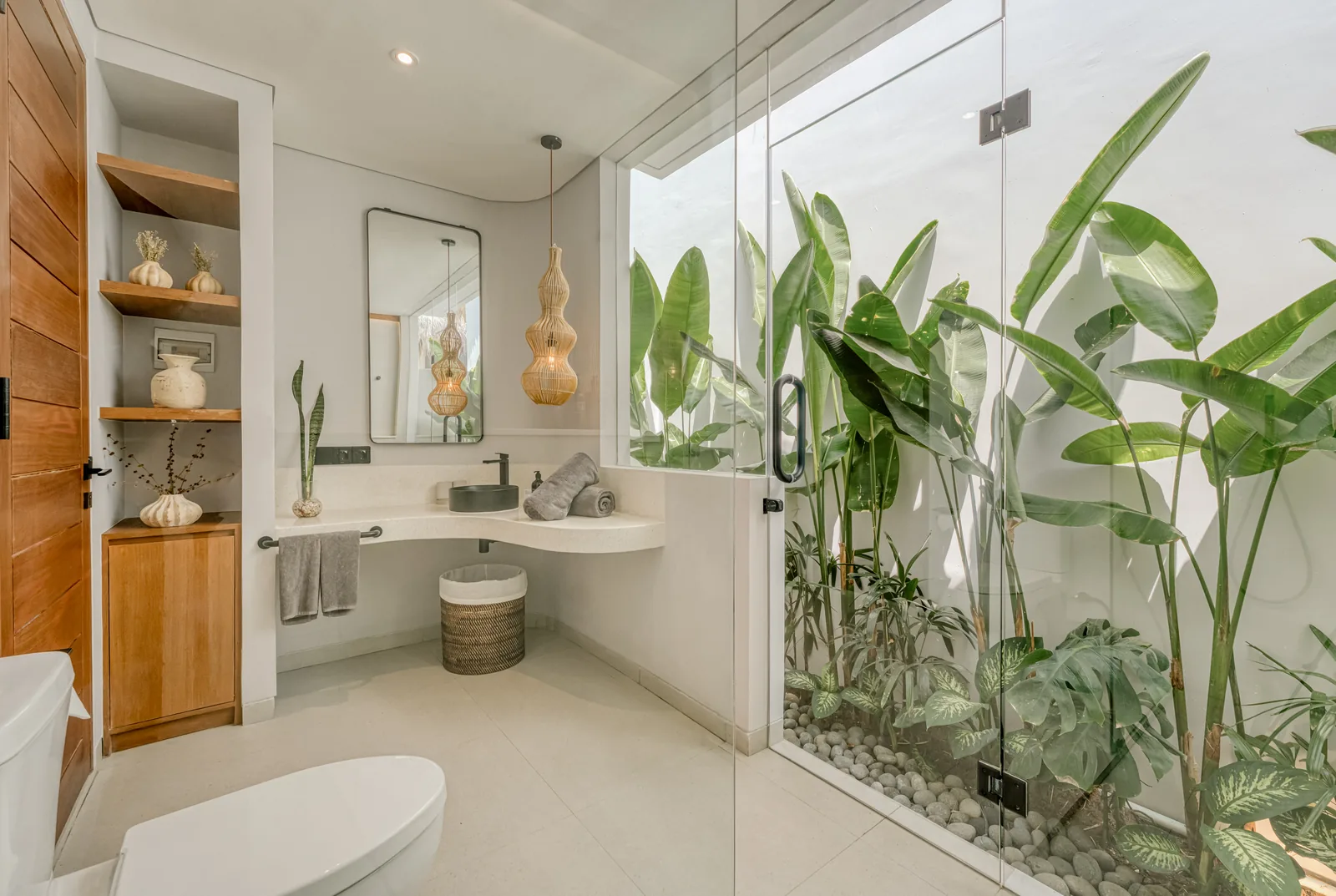 Twin Room · The bathroom